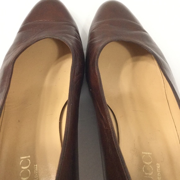 GUCCI | Vintage Italian Leather Pumps - Classic - Picture 7 of 12